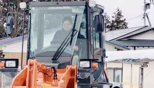 除雪作業の様子